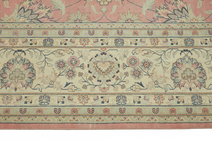 12x12 Beige Vintage Large Area Rug - 49224