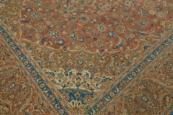 10x16 Beige Vintage Large Area Rug - 49225