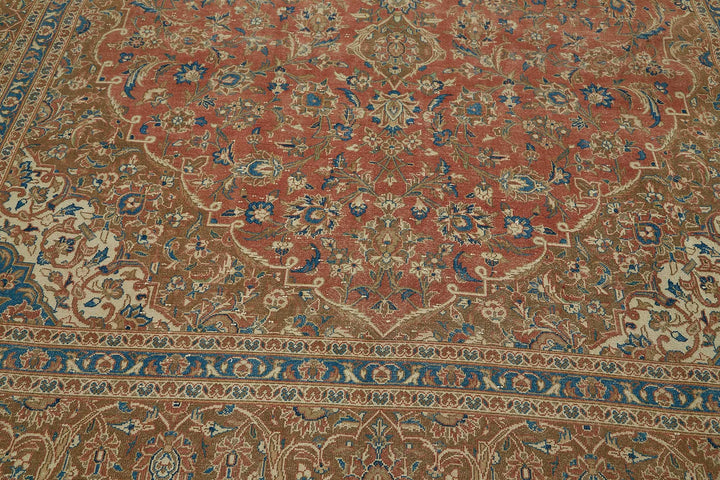 10x16 Beige Vintage Large Area Rug - 49225