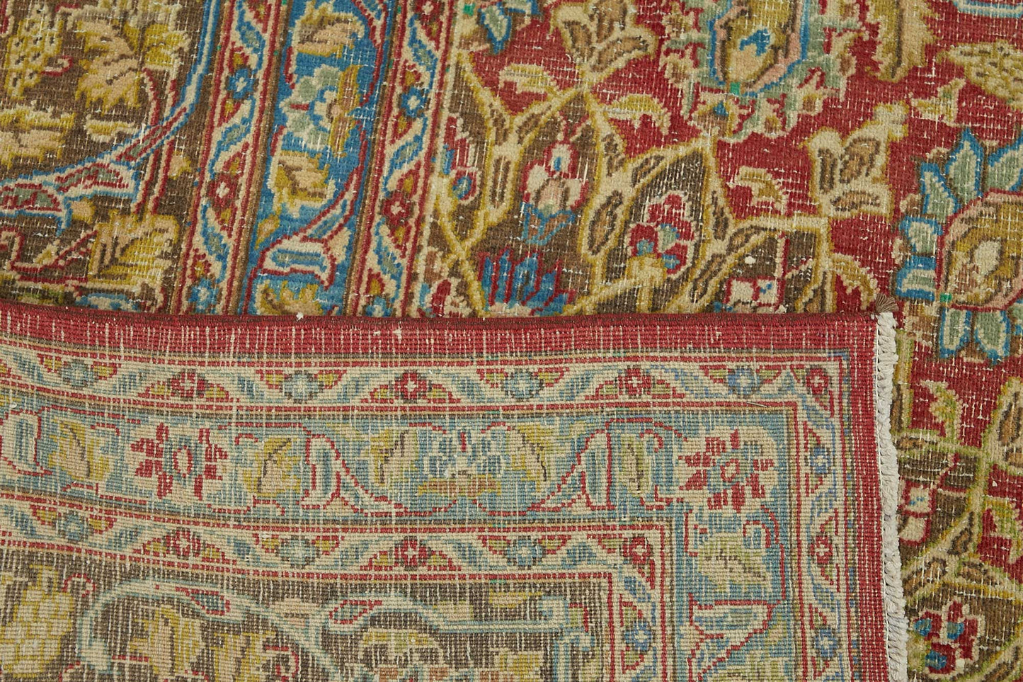 9x13 Red Vintage Large Area Rug - 49227