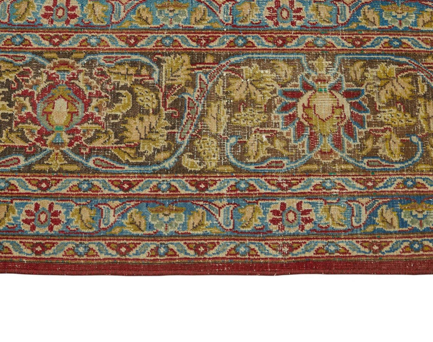 9x13 Red Vintage Large Area Rug - 49227