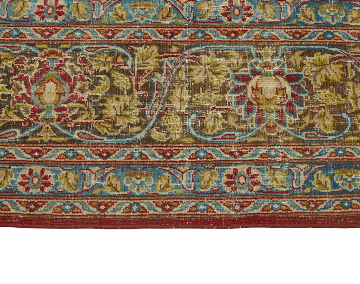 9x13 Red Vintage Large Area Rug - 49227