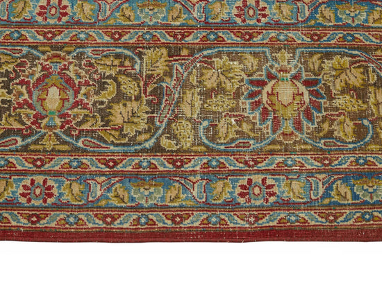 9x13 Red Vintage Large Area Rug - 49227