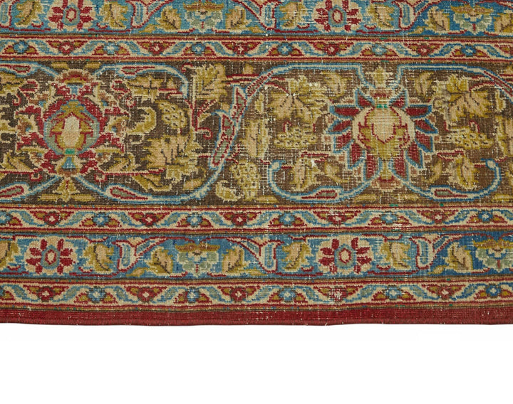 9x13 Red Vintage Large Area Rug - 49227