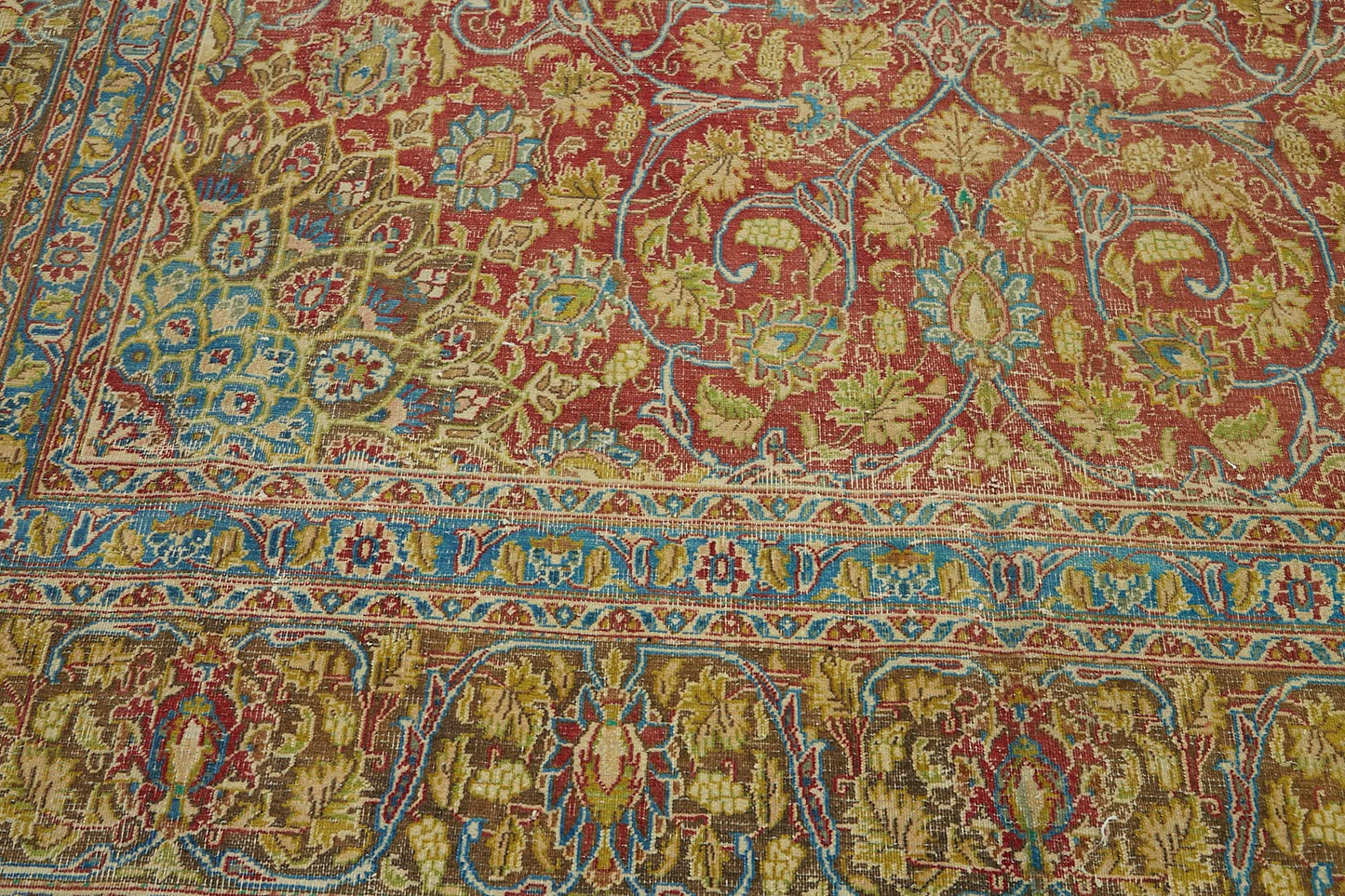 9x13 Red Vintage Large Area Rug - 49227