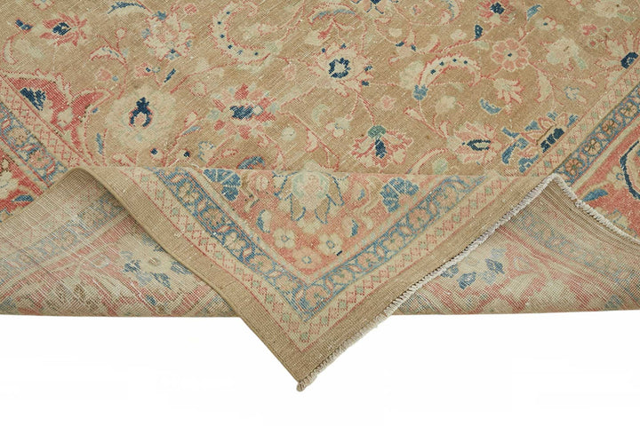 9x13 Beige Vintage Large Area Rug - 49228