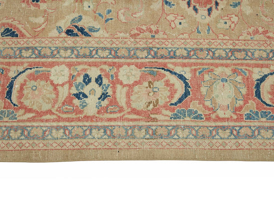 9x13 Beige Vintage Large Area Rug - 49228