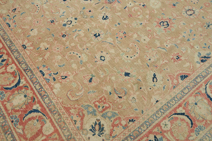 9x13 Beige Vintage Large Area Rug - 49228