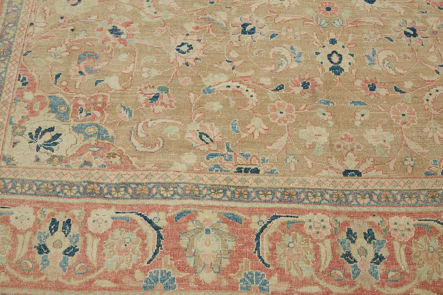 9x13 Beige Vintage Large Area Rug - 49228