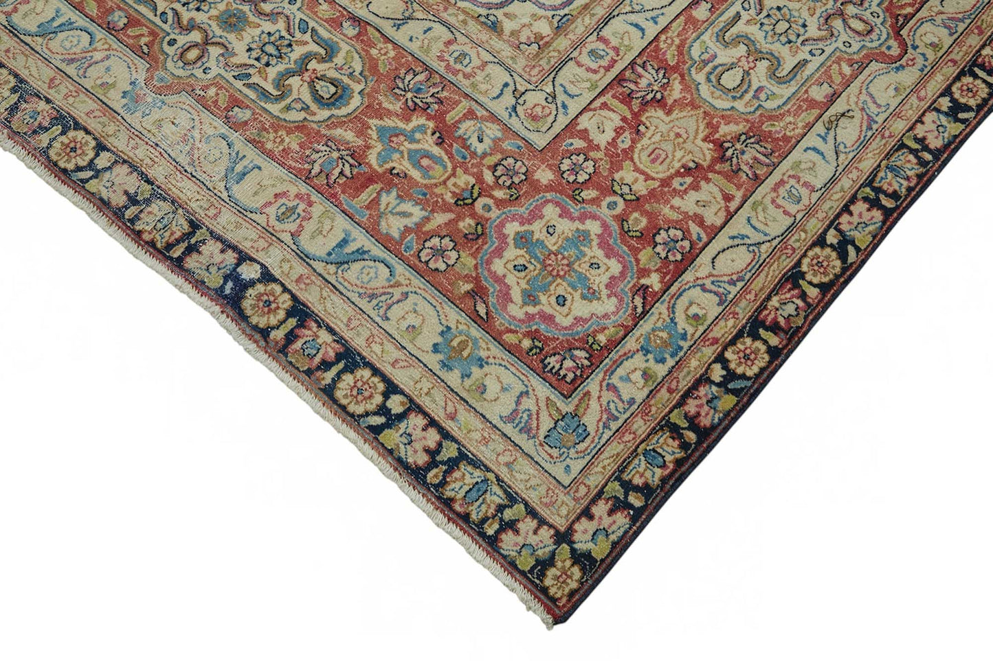 9x12 Beige Vintage Large Area Rug - 49229