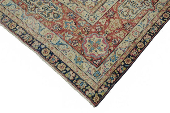 9x12 Beige Vintage Large Area Rug - 49229