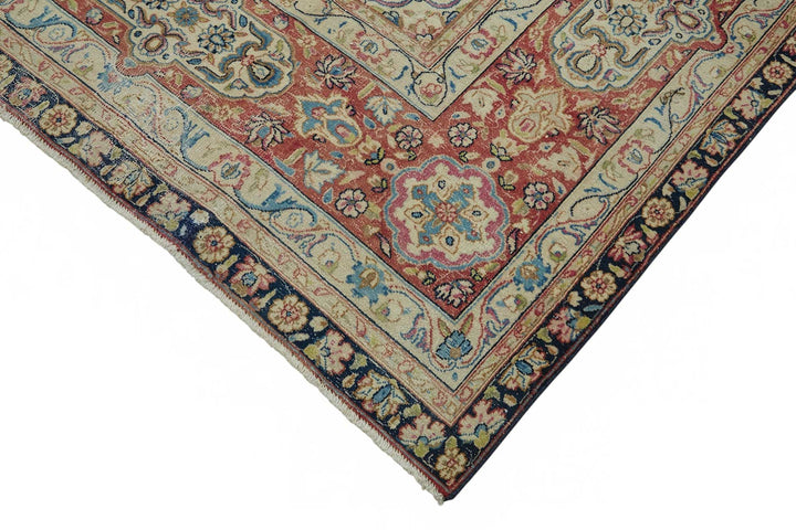 9x12 Beige Vintage Large Area Rug - 49229