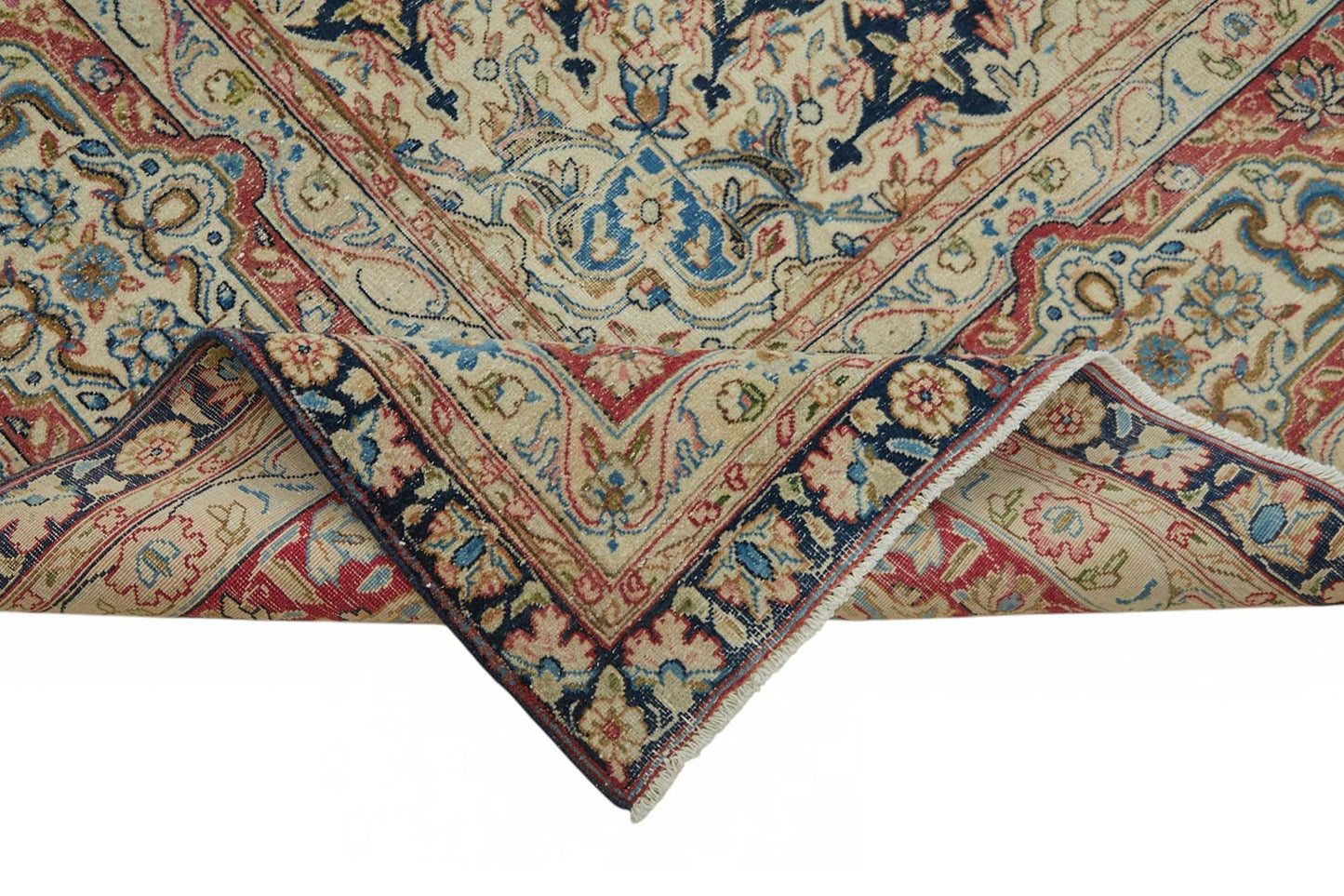 9x12 Beige Vintage Large Area Rug - 49229