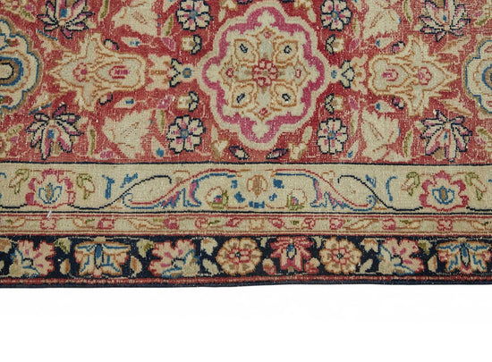 9x12 Beige Vintage Large Area Rug - 49229