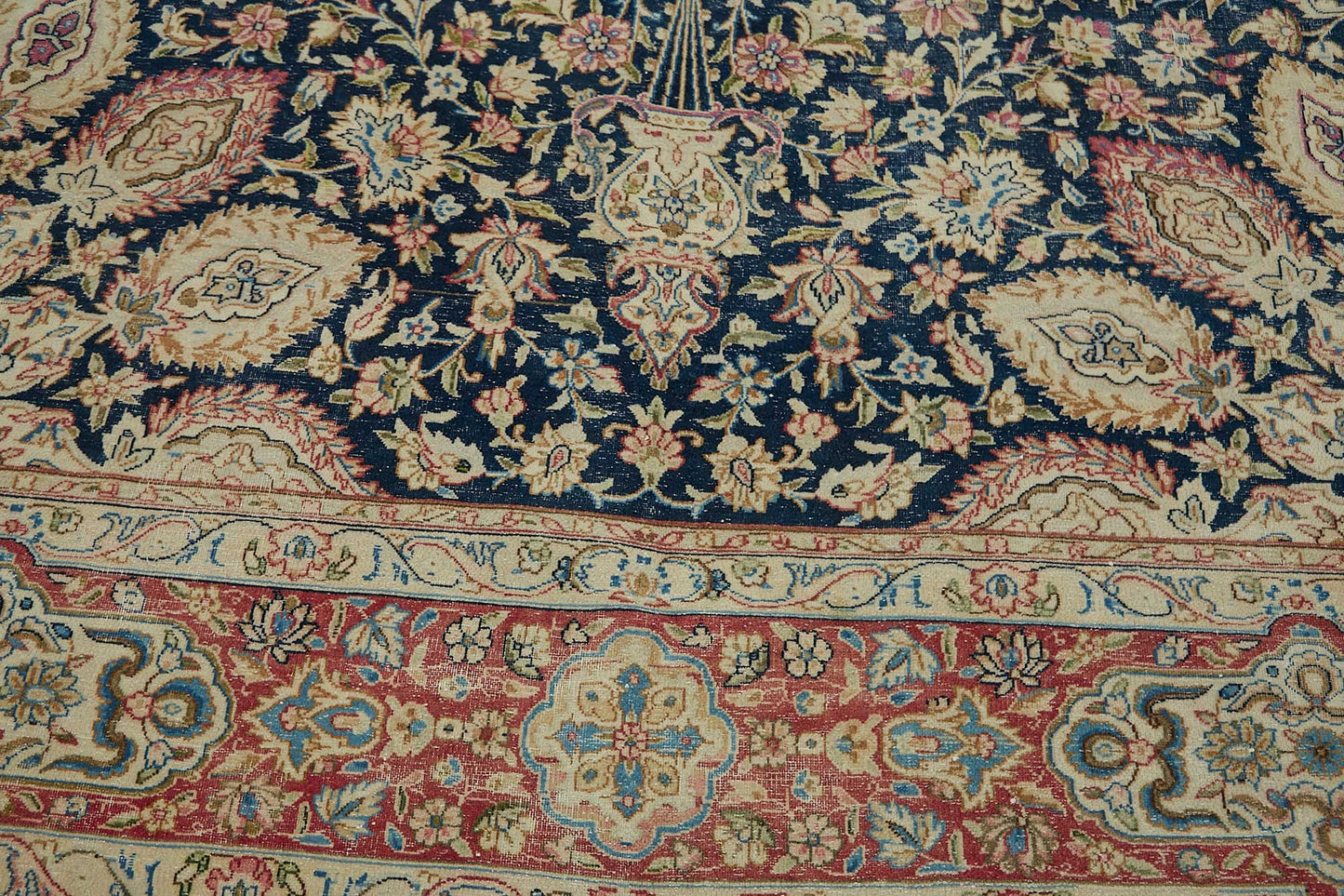 9x12 Beige Vintage Large Area Rug - 49229