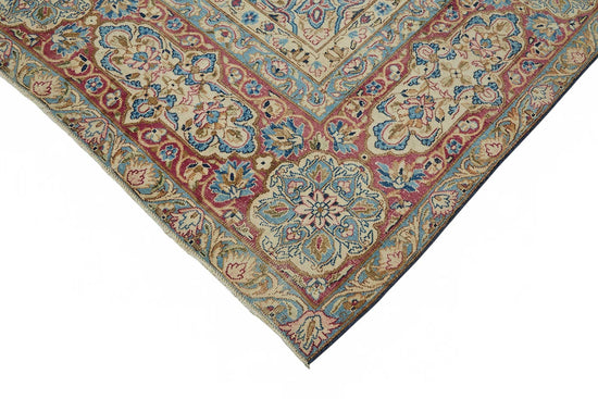 10x13 Beige Vintage Large Area Rug - 49230