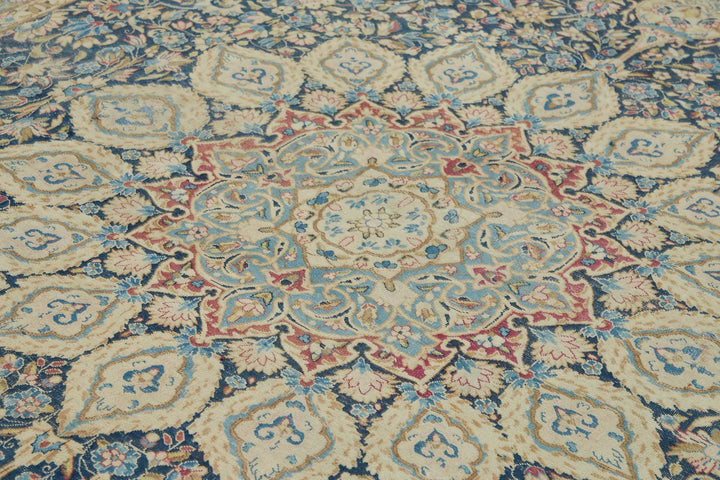 10x13 Beige Vintage Large Area Rug - 49230