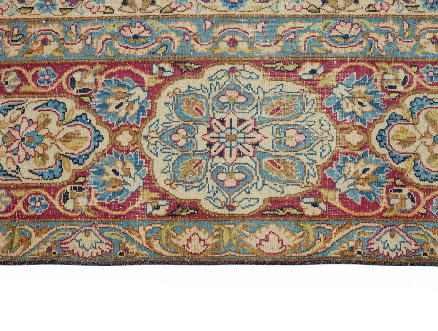 10x13 Beige Vintage Large Area Rug - 49230