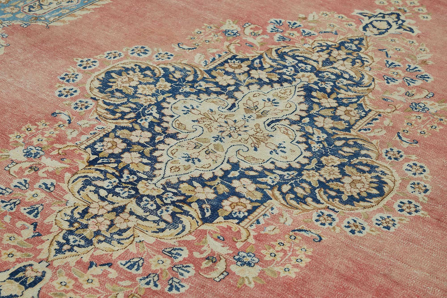 10x13 Beige Vintage Large Area Rug - 49232