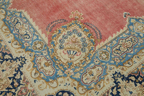 10x13 Beige Vintage Large Area Rug - 49232