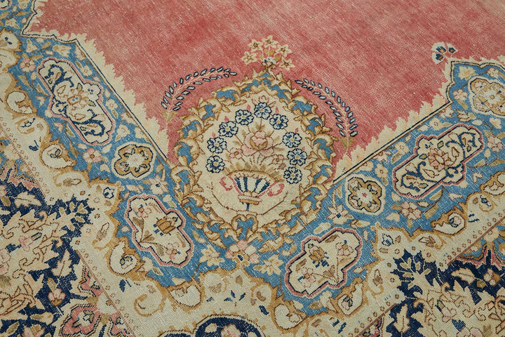 10x13 Beige Vintage Large Area Rug - 49232