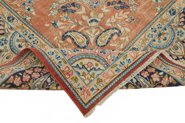 9x13 Beige Vintage Large Area Rug - 49233