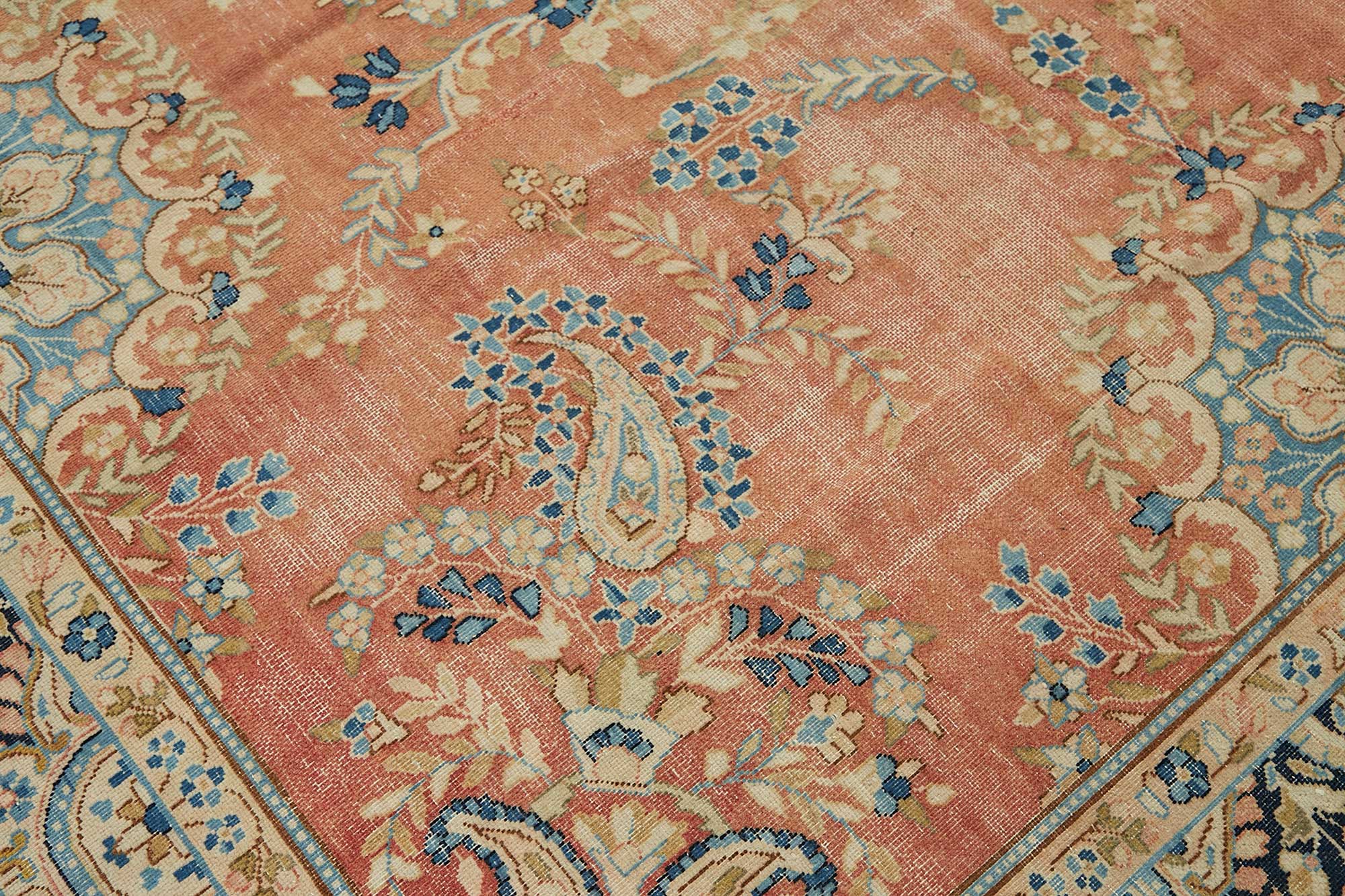 9x13 Beige Vintage Large Area Rug - 49233