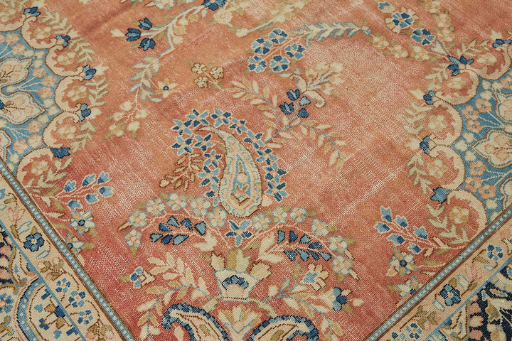 9x13 Beige Vintage Large Area Rug - 49233