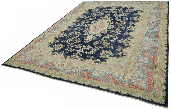 9x11 Beige Vintage Large Area Rug - 49234
