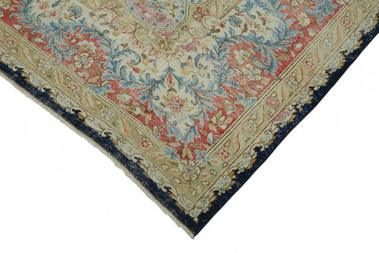 9x11 Beige Vintage Large Area Rug - 49234