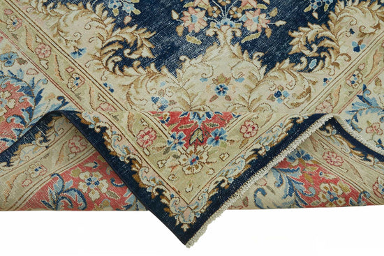 9x11 Beige Vintage Large Area Rug - 49234