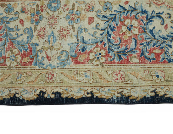 9x11 Beige Vintage Large Area Rug - 49234