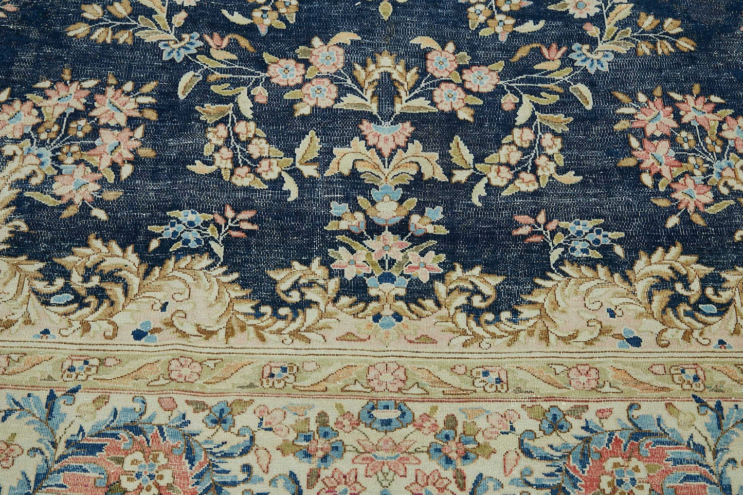 9x11 Beige Vintage Large Area Rug - 49234