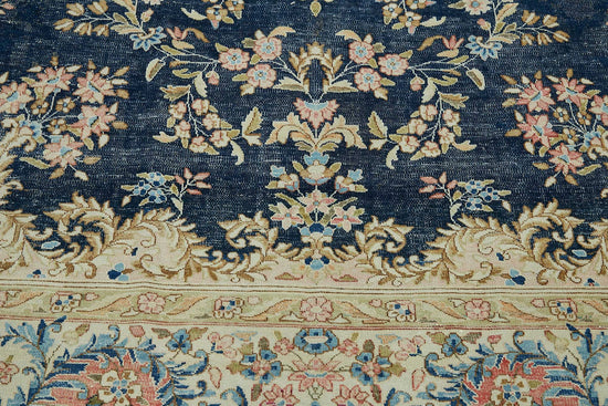 9x11 Beige Vintage Large Area Rug - 49234