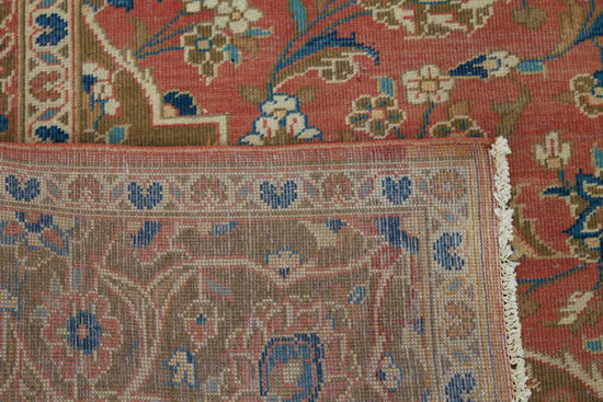 7x10 Beige Vintage Large Area Rug - 49235