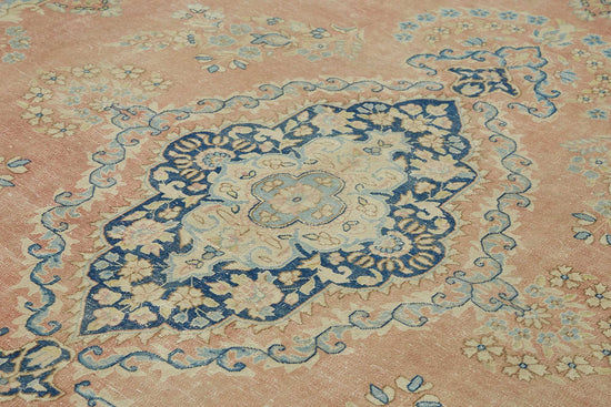 10x13 Beige Vintage Large Area Rug - 49236