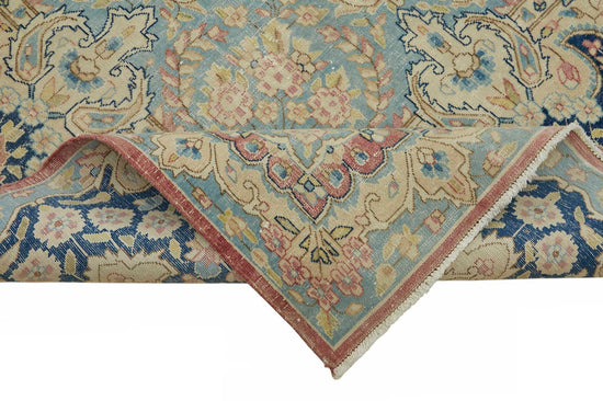 10x13 Beige Vintage Large Area Rug - 49236