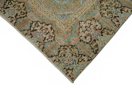 9x12 Beige Vintage Large Area Rug - 49237