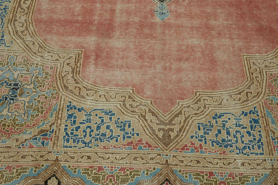 9x12 Beige Vintage Large Area Rug - 49237