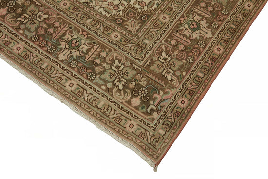6x10 Beige Vintage Large Area Rug - 49238
