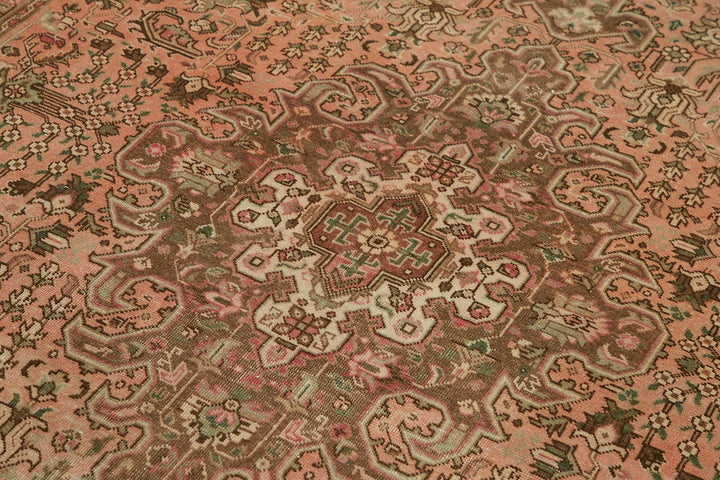 6x10 Beige Vintage Large Area Rug - 49238