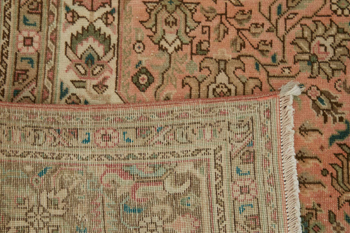 6x10 Beige Vintage Large Area Rug - 49238