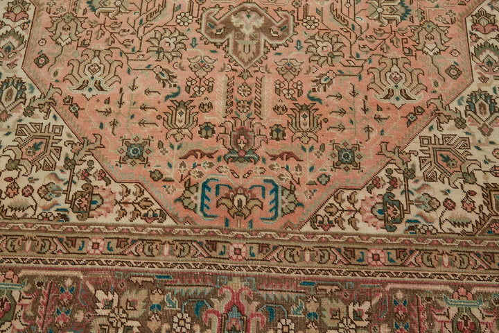 6x10 Beige Vintage Large Area Rug - 49238