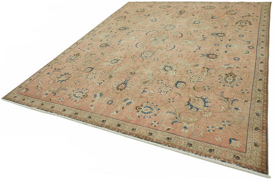 9x11 Red Vintage Large Area Rug - 49239