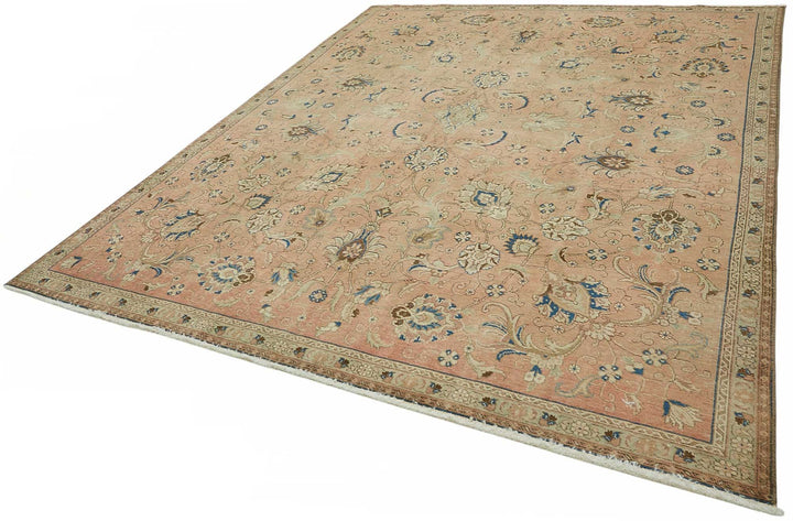 9x11 Red Vintage Large Area Rug - 49239