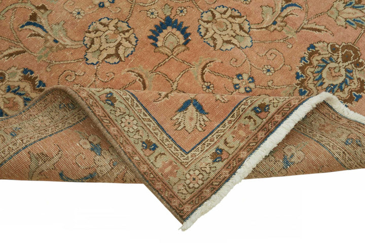 9x11 Red Vintage Large Area Rug - 49239