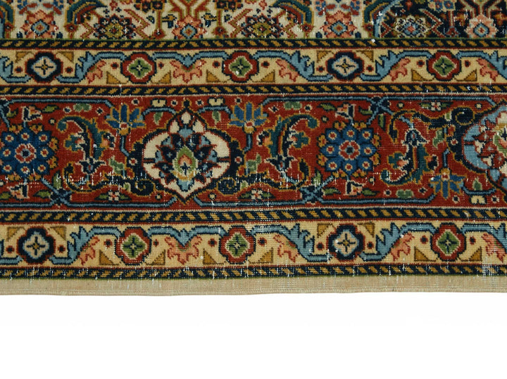 6x10 Beige Vintage Large Area Rug - 49240