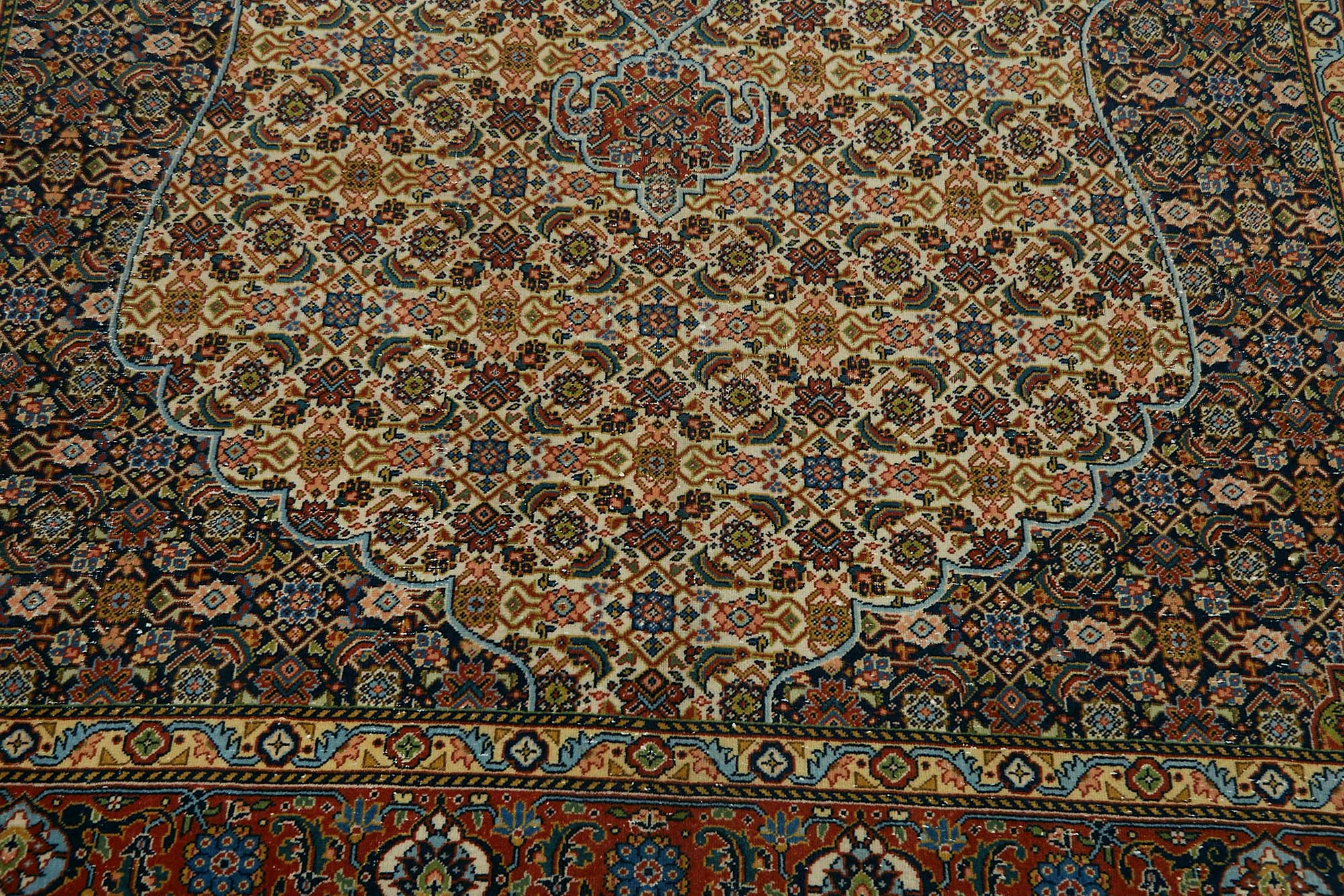 6x10 Beige Vintage Large Area Rug - 49240