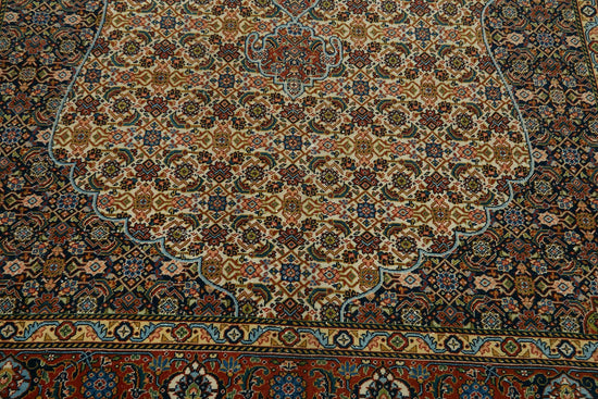 6x10 Beige Vintage Large Area Rug - 49240