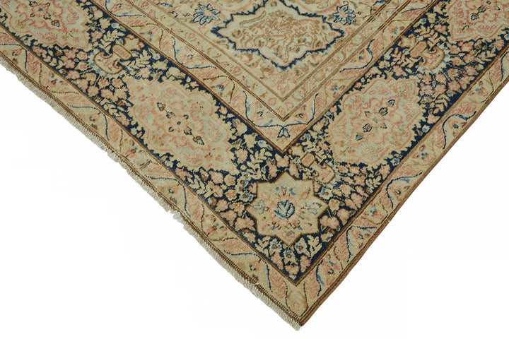 9x11 Beige Vintage Large Area Rug - 49241